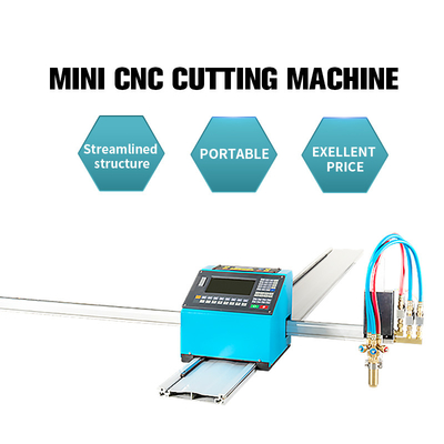 Portable Steel CNC Plasma Cutting Machine 0.04mm 5000mm/Min Speed